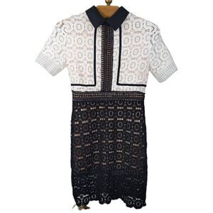 Liang Dian Yi Zu Short Sleeve Dress